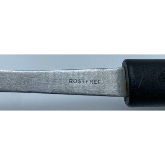 JA Henckels Spatula Turner Stainless Steel Black Handle 12.5 Inch Vintage 1990s - Picture 6 of 11